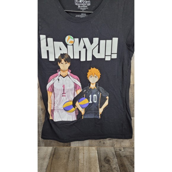 Haikyu Crunky Roll Graphic Short sleeve Adult Tee Size Large. - Picture 2 of 6